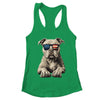 Patriotic Pitbull Dog USA Flag 4th Of July Shirt & Tank Top | teecentury
