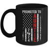 Patriotic Promoted To Auntie 2024 First Time New Auntie Mug | teecentury