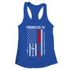 Patriotic Promoted To Auntie 2024 First Time New Auntie Shirt & Tank Top | teecentury