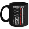 Patriotic Promoted To Auntie 2025 First Time New Auntie Mug | teecentury