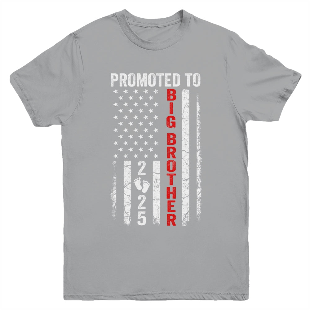 Patriotic Promoted To Big Brother 2025 First Time New Youth Shirt | teecentury