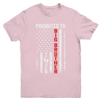Patriotic Promoted To Big Brother 2026 First Time New Youth Shirt | teecentury