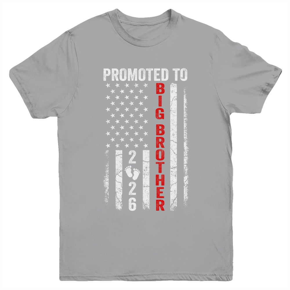 Patriotic Promoted To Big Brother 2026 First Time New Youth Shirt | teecentury