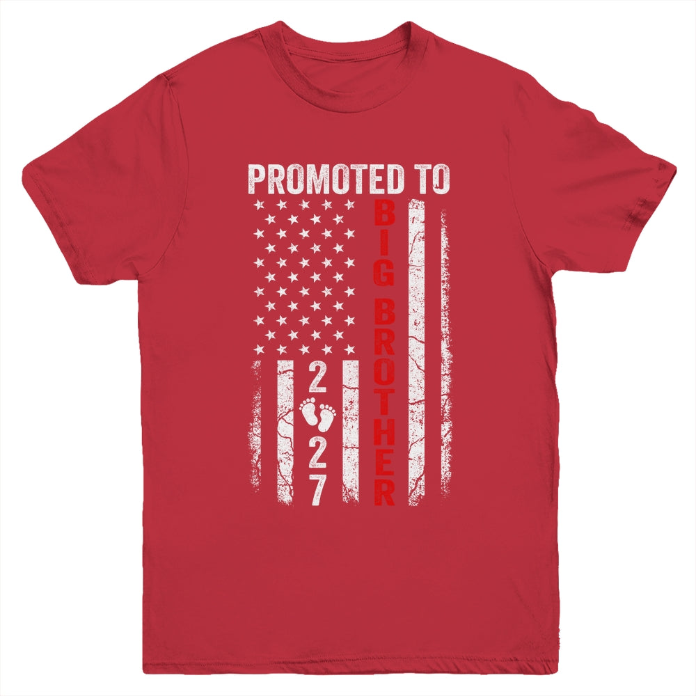 Patriotic Promoted To Big Brother 2027 First Time New Youth Shirt | teecentury