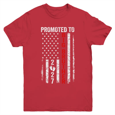 Patriotic Promoted To Big Brother 2027 First Time New Youth Shirt | teecentury