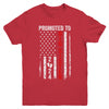 Patriotic Promoted To Big Sister 2024 First Time New Sister Youth Shirt | teecentury