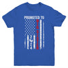 Patriotic Promoted To Big Sister 2024 First Time New Sister Youth Shirt | teecentury