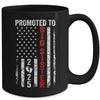 Patriotic Promoted To Big Sister 2025 First Time New Sister Mug | teecentury