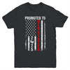Patriotic Promoted To Big Sister 2025 First Time New Sister Youth Shirt | teecentury