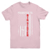 Patriotic Promoted To Big Sister 2025 First Time New Sister Youth Shirt | teecentury