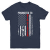 Patriotic Promoted To Big Sister 2025 First Time New Sister Youth Shirt | teecentury