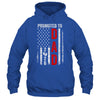 Patriotic Promoted To Dad 2026 First Time New Daddy Shirt & Hoodie | teecentury