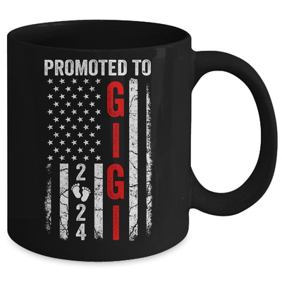 Patriotic Promoted To Gigi 2024 First Time New Gigi Mug | teecentury