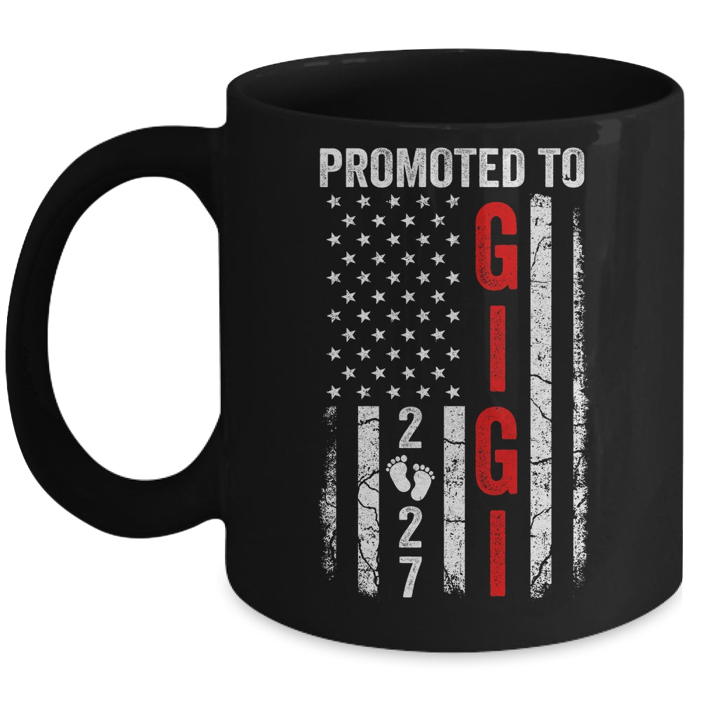 Patriotic Promoted To Gigi 2027 First Time New Gigi Mug | teecentury