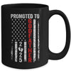 Patriotic Promoted To Godfather 2025 First Time New Mug | teecentury