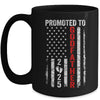 Patriotic Promoted To Godfather 2025 First Time New Mug | teecentury