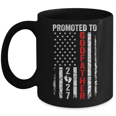 Patriotic Promoted To Godfather 2027 First Time New Mug | teecentury