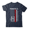 Patriotic Promoted To Grandad 2024 First Time New Grandad Shirt & Hoodie | teecentury
