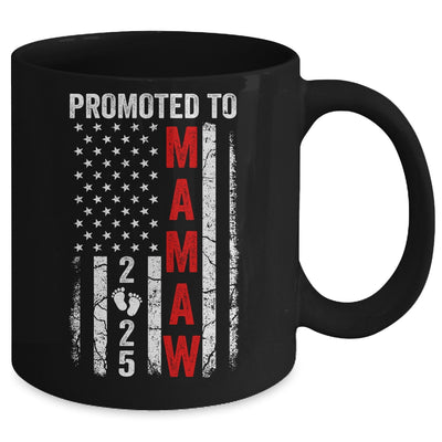 Patriotic Promoted To Mamaw 2025 First Time New Mamaw Mug | teecentury