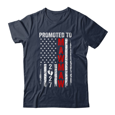 Patriotic Promoted To Mawmaw 2027 First Time New Mawmaw Shirt & Hoodie | teecentury