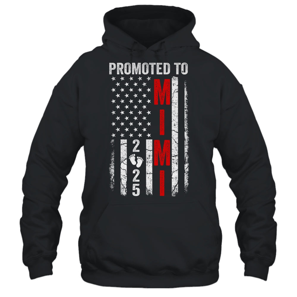 Patriotic Promoted To Mimi 2025 First Time New Mimi Shirt & Tank Top | teecentury