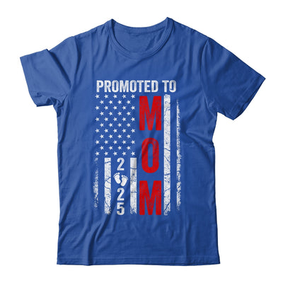 Patriotic Promoted To Mom 2025 First Time New Mommy Shirt & Tank Top | teecentury