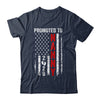 Patriotic Promoted To Nanny 2026 First Time New Nanny Shirt & Hoodie | teecentury
