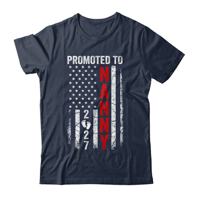 Patriotic Promoted To Nanny 2027 First Time New Nanny Shirt & Hoodie | teecentury