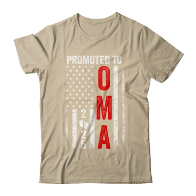 Patriotic Promoted To Oma 2025 First Time New Oma Shirt & Tank Top | teecentury