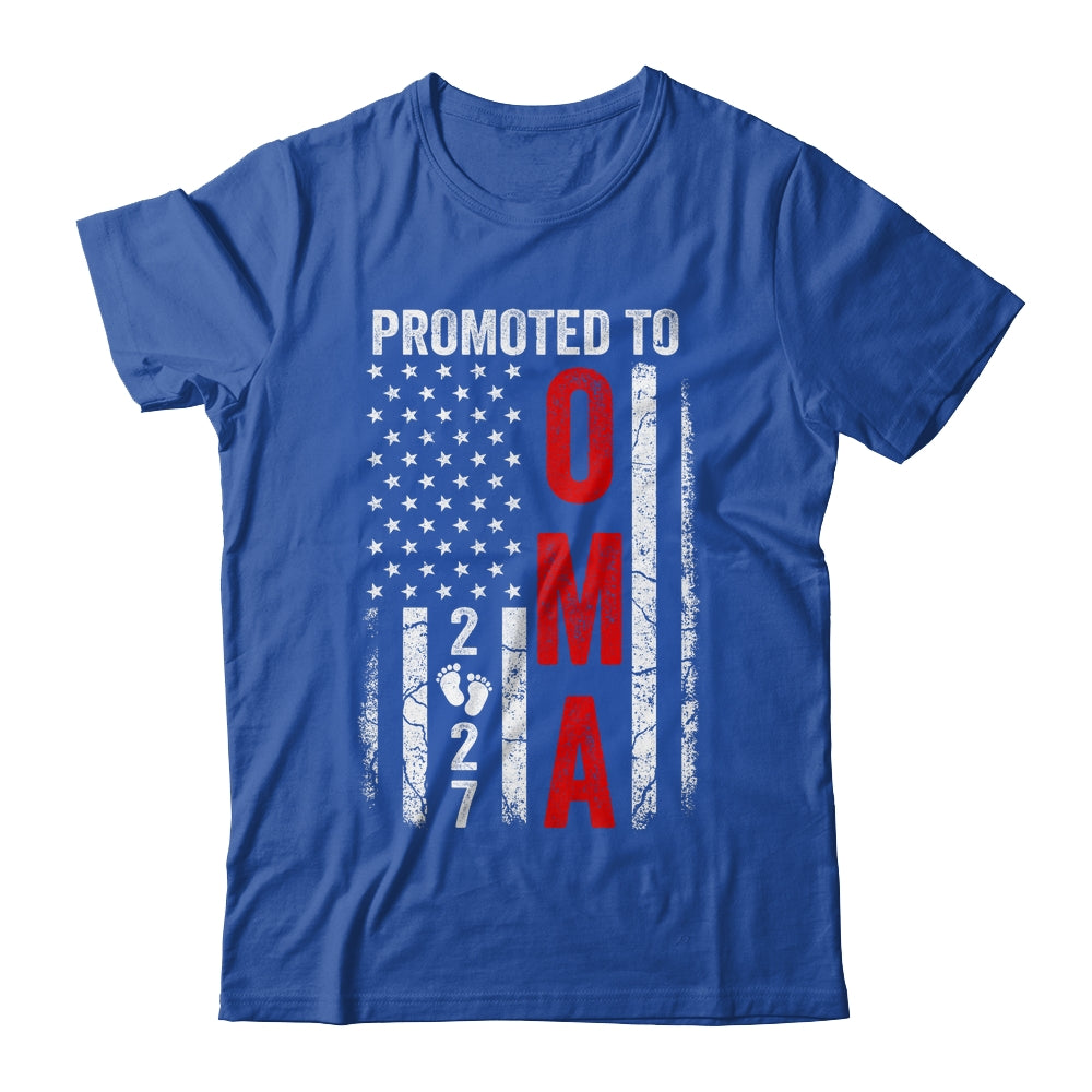 Patriotic Promoted To Oma 2027 First Time New Oma Shirt & Hoodie | teecentury