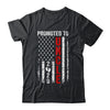 Patriotic Promoted To Uncle 2026 First Time New Uncle Shirt & Hoodie | teecentury
