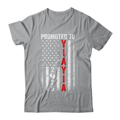 Patriotic Promoted To Yiayia 2025 First Time New Yiayia Shirt & Tank Top | teecentury