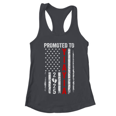 Patriotic Promoted To Yiayia 2025 First Time New Yiayia Shirt & Tank Top | teecentury