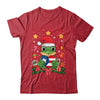 Patriotic Puerto Rico Flag Frog Tree Christmas Puero Rican Shirt & Sweatshirt | teecentury