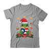 Patriotic Puerto Rico Flag Frog Tree Christmas Puero Rican Shirt & Sweatshirt | teecentury