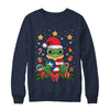 Patriotic Puerto Rico Flag Frog Tree Christmas Puero Rican Shirt & Sweatshirt | teecentury