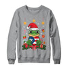 Patriotic Puerto Rico Flag Frog Tree Christmas Puero Rican Shirt & Sweatshirt | teecentury