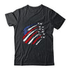 Patriotic Red Blue USA Flag Fighter Jets 4th Of July Shirt & Tank Top | teecentury