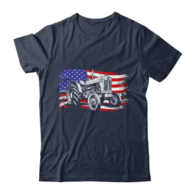 Patriotic Tractor USA American Flag Tractor Farm Men Women Shirt & Hoodie | teecentury