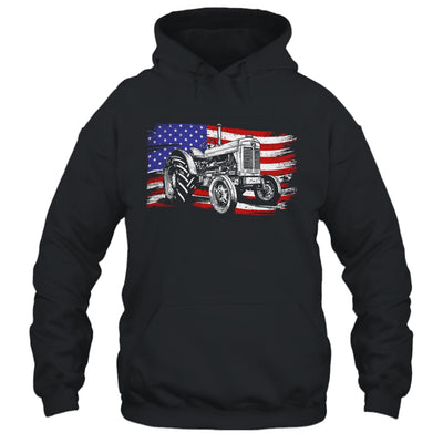 Patriotic Tractor USA American Flag Tractor Farm Men Women Shirt & Hoodie | teecentury