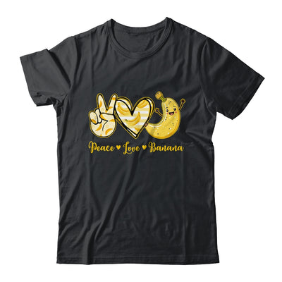 Peace Love Bananas Fresh Banana Fruit Lover Men Women Kids Shirt & Tank Top | teecentury