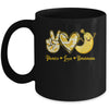 Peace Love Bananas Fresh Banana Fruit Lover Men Women Kids Mug | teecentury