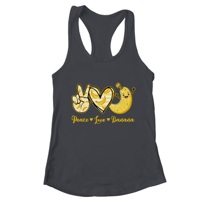 Peace Love Bananas Fresh Banana Fruit Lover Men Women Kids Shirt & Tank Top | teecentury