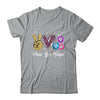 Peace Love Bingo Funny Lucky Bingo Lover Gambling For Women Shirt & Tank Top | teecentury