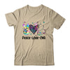 Peace Love CNA Leopard Heart Stethoscope Nursing Nurse Week Shirt & Tank Top | teecentury