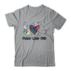 Peace Love CNA Leopard Heart Stethoscope Nursing Nurse Week Shirt & Tank Top | teecentury