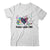 Peace Love CNA Leopard Heart Stethoscope Nursing Nurse Week Shirt & Tank Top | teecentury
