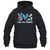 Peace Love Pharmacy Funny Pharmacy Tech Pharmacist Shirt & Hoodie | teecentury