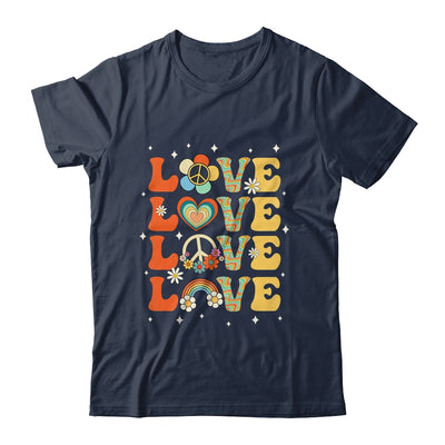 Peace Sign Love 60s 70s Costume 70 Theme Party Groovy Hippie Shirt & Tank Top | teecentury