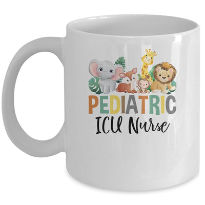 Pediatric ICU Nurse PICU Nurse Animals Nurse Appreciation Mug | teecentury